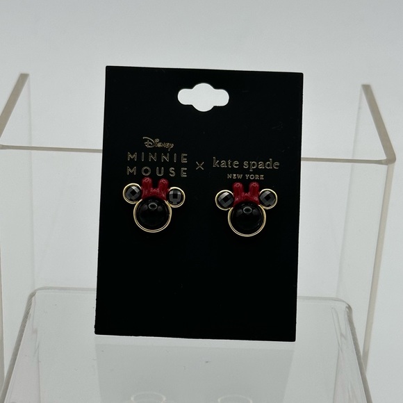 Kate Spade New York x Disney Minnie Mouse Studs NWT - Picture 4 of 8